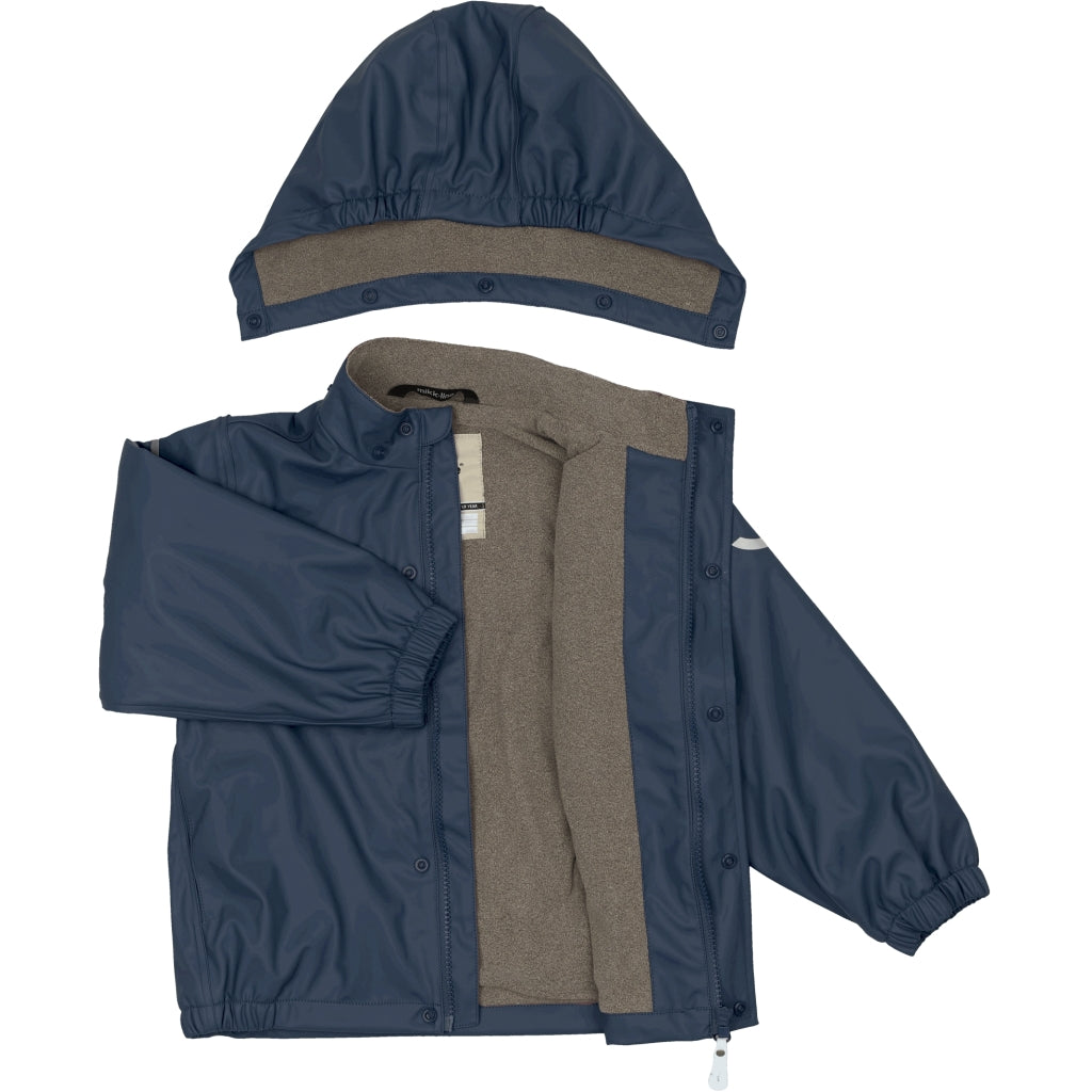 Rain Set w. Fleece, Blue Nights