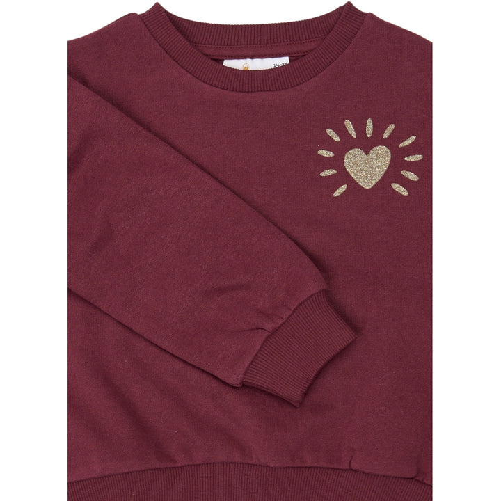 Sweatshirt, Burgundy
