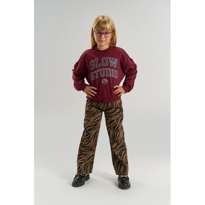 Sweatshirt, Burgundy