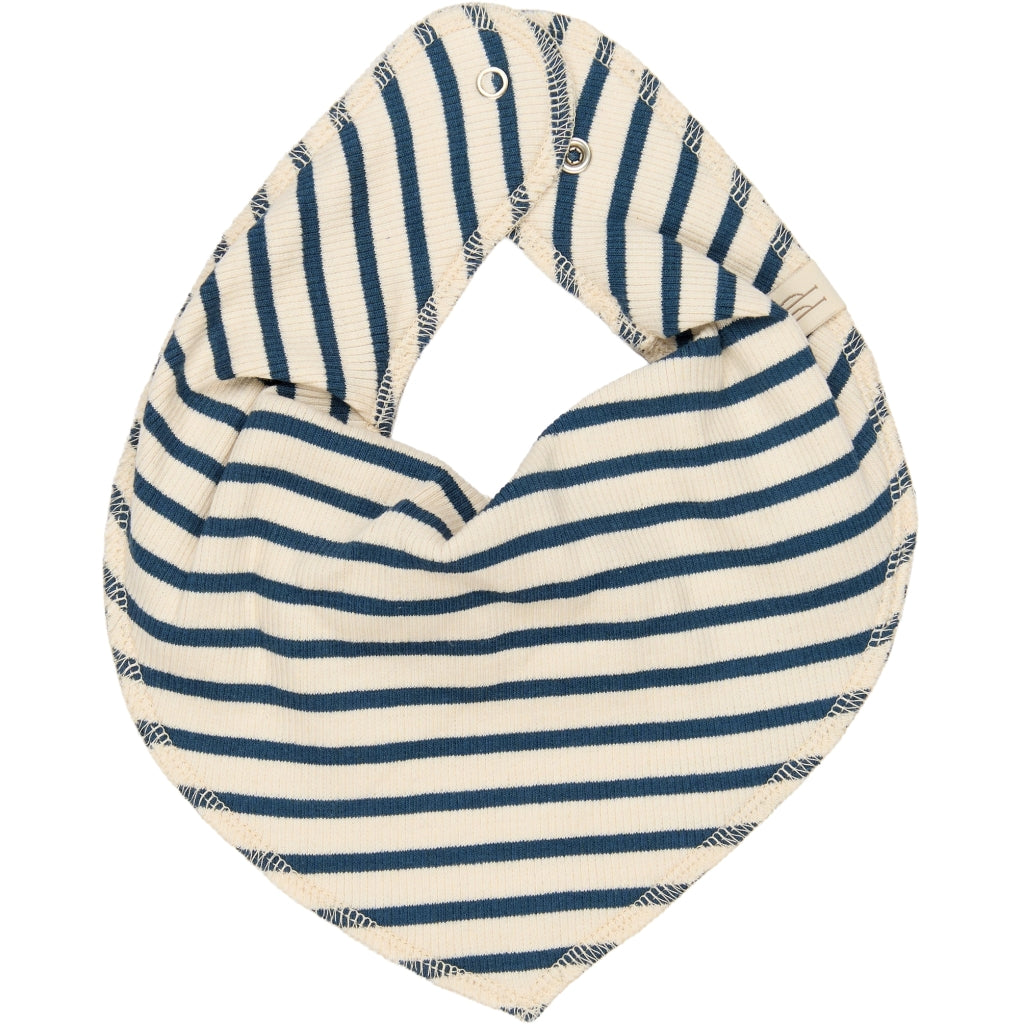 Bib 2-Pack, Chestnut Striped