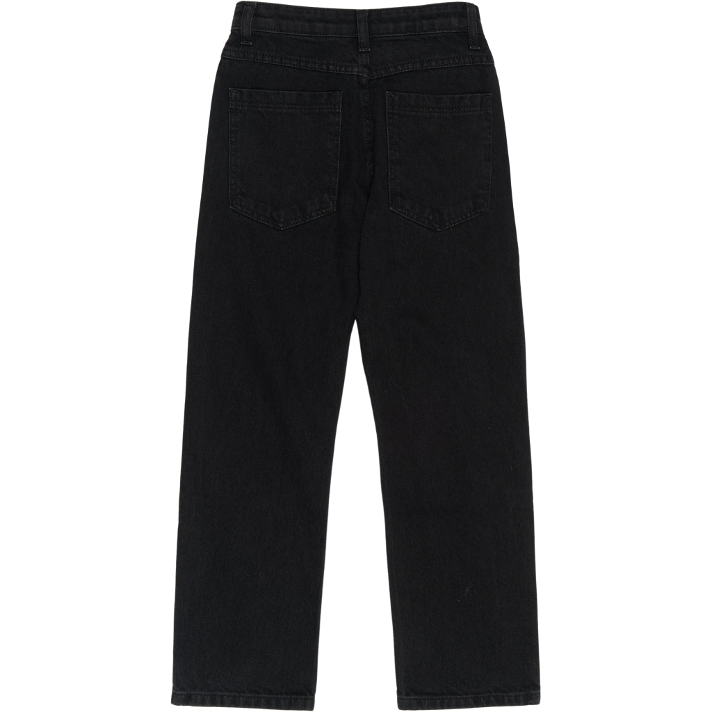 Loose Fit Jeans - Black Denim