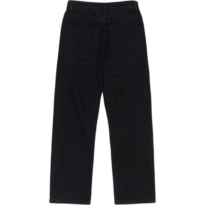 Loose Fit Jeans - Black Denim