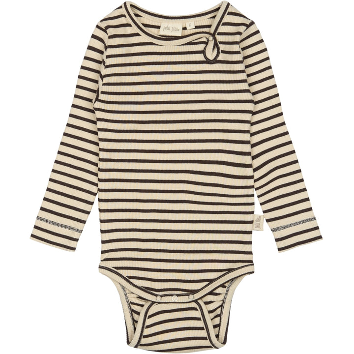 Body Strípur - Coffee Bean/Off White
