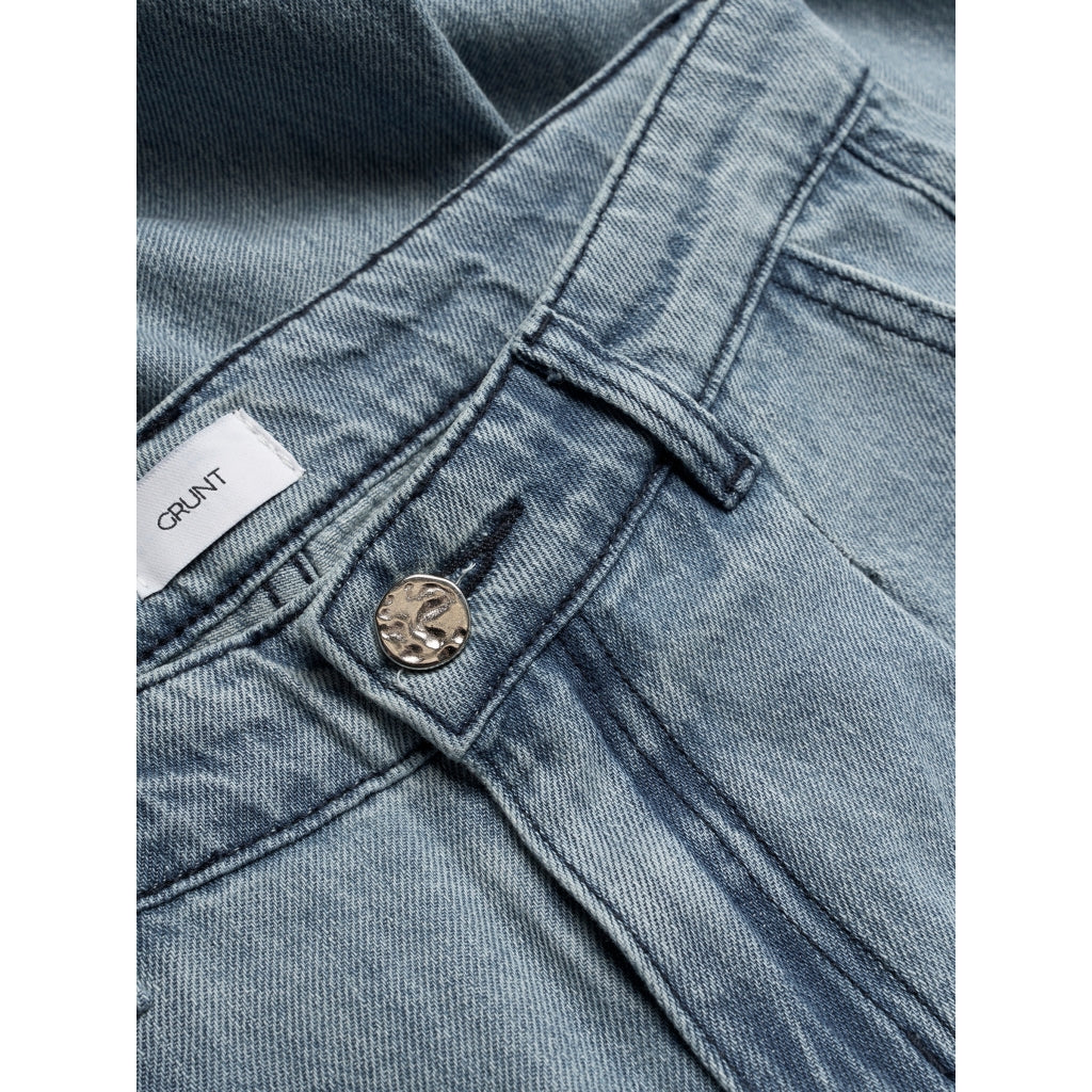 Platy Pleat Worn Blue