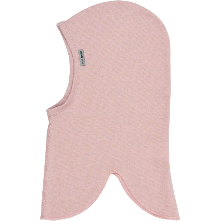Viscose Lurex Balaclava, Pale Rose