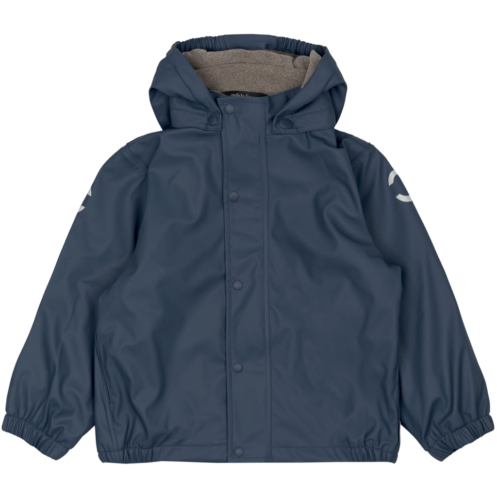 Rain Set w. Fleece, Blue Nights
