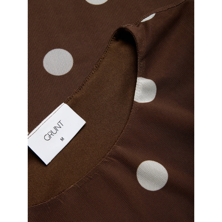 Hali Mesh Top, Brown