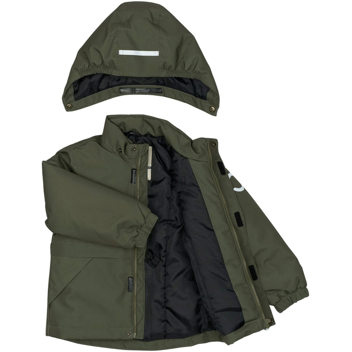 LED light Vetrarjakki - Olive Night