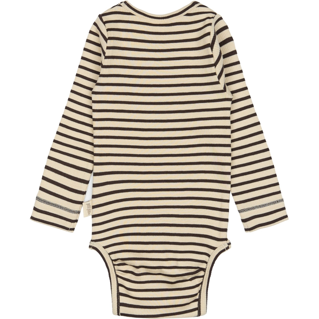 Body Strípur - Coffee Bean/Off White