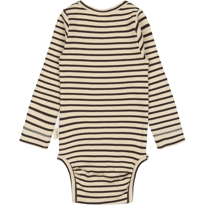 Body Strípur - Coffee Bean/Off White