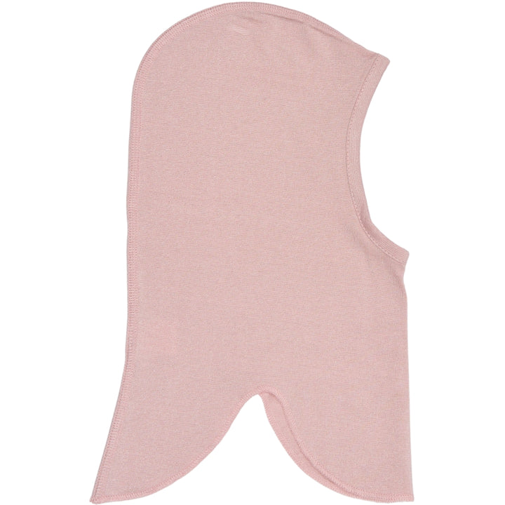 Viscose Lurex Balaclava, Pale Rose