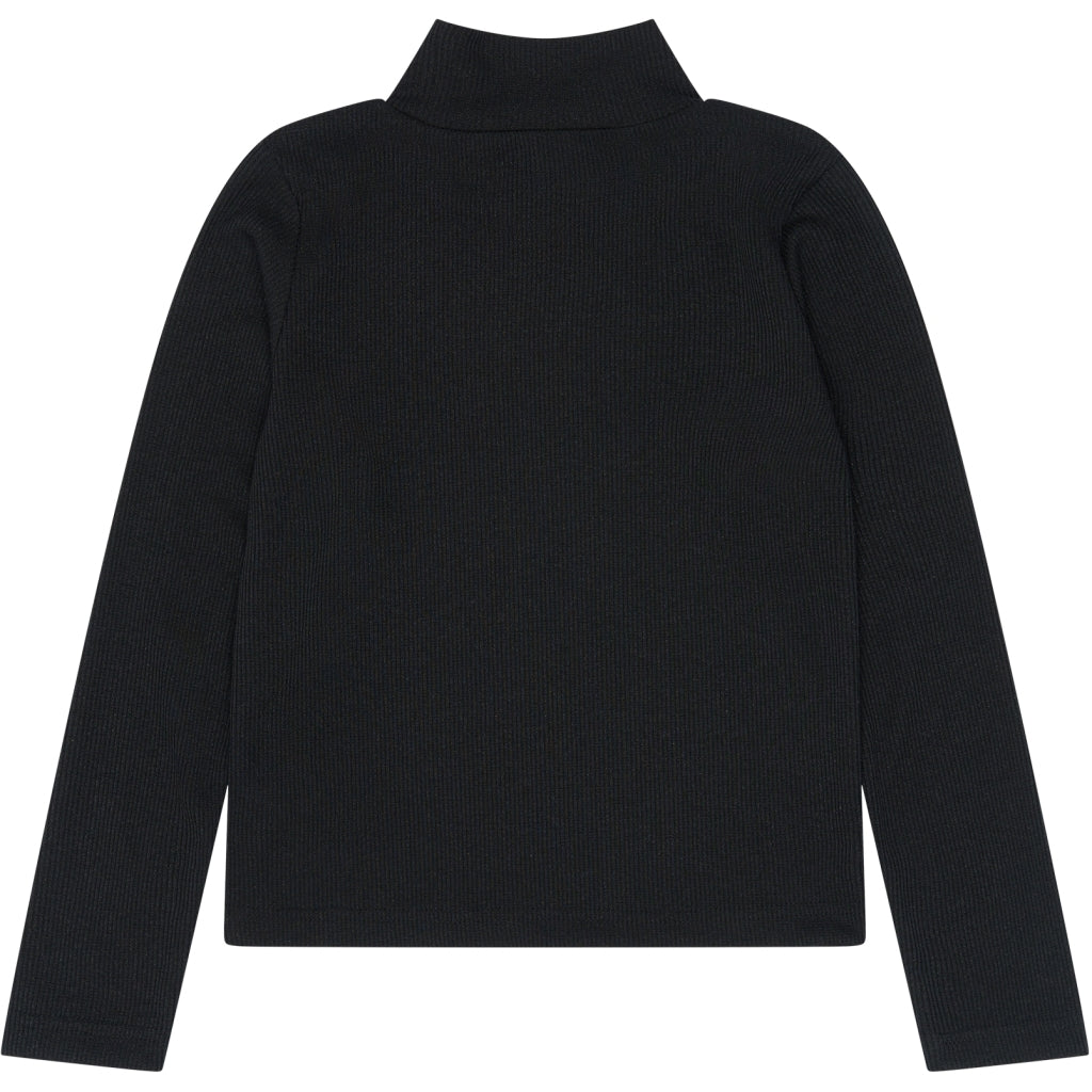 Yvette Rib Top, Black