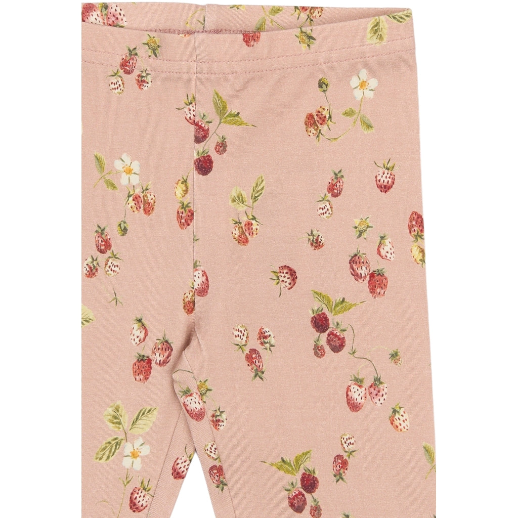 Leggings, Misty Rose Strawberry