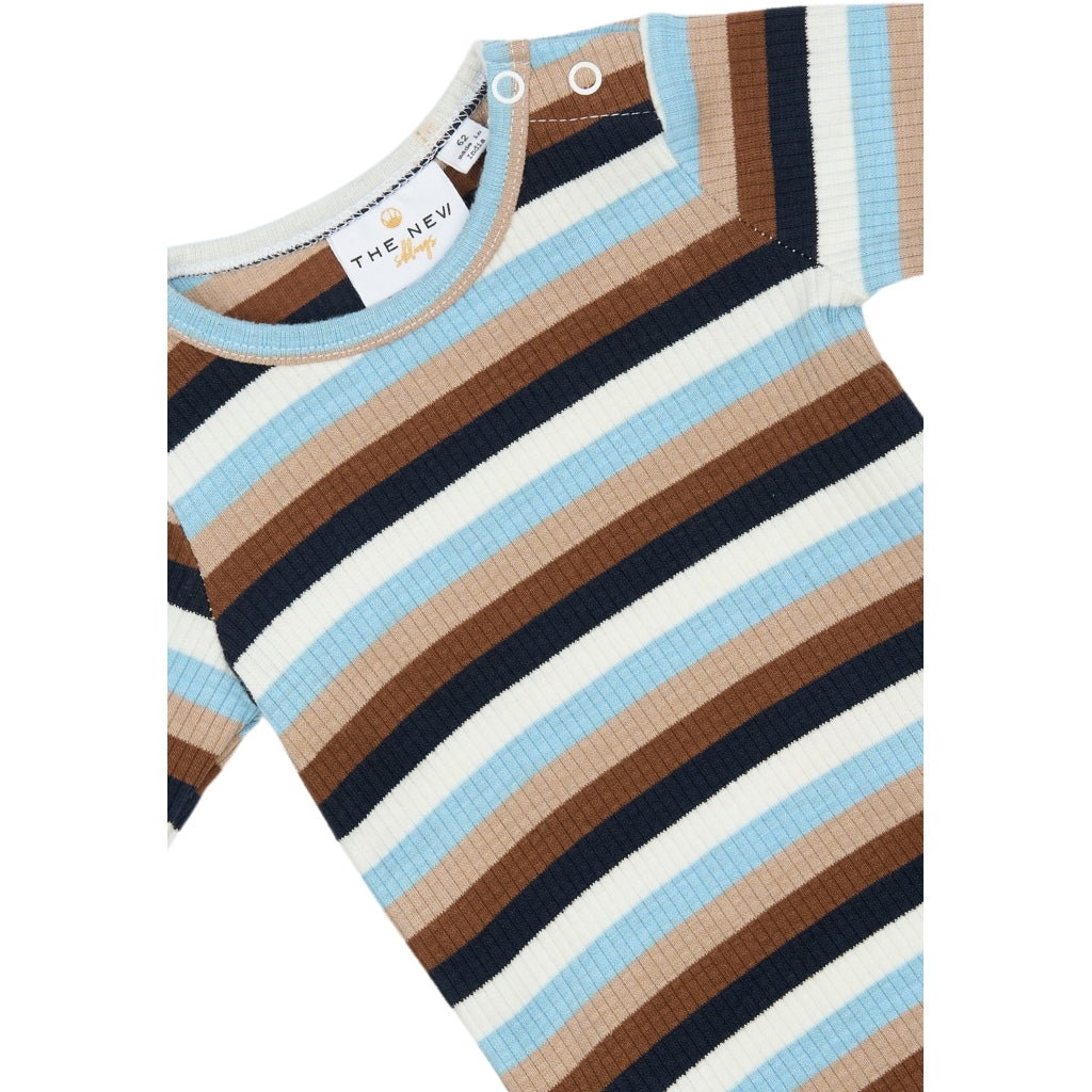 Body Powder Blue Striped