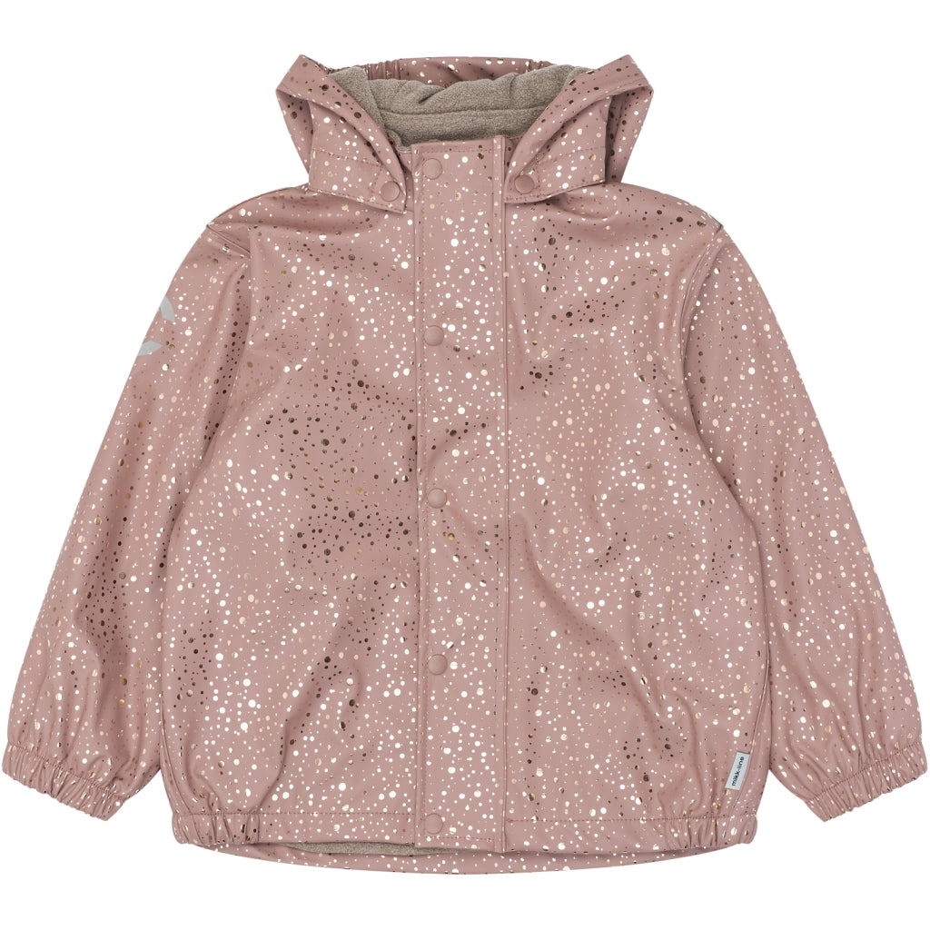 Rain Set w. Fleece, Foil Dot