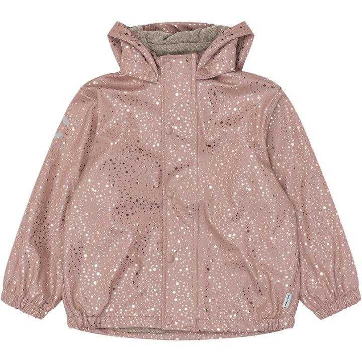 Rain Set w. Fleece, Foil Dot