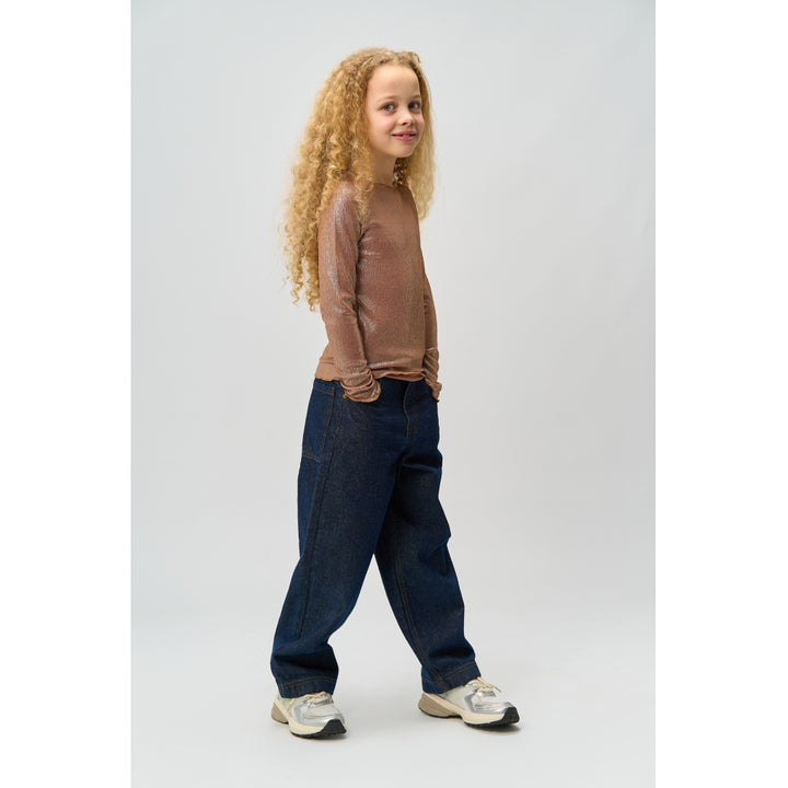 Rosalind Glimmur Blusa - Gold