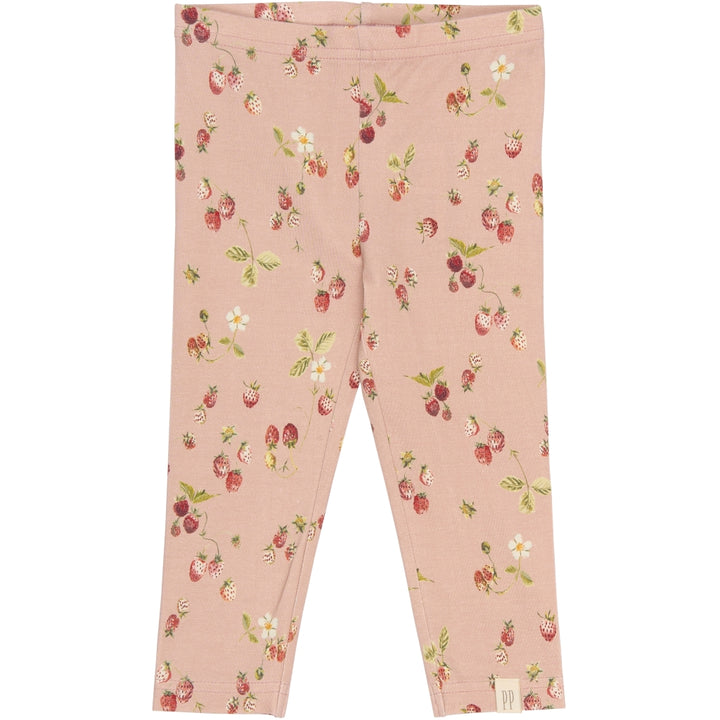 Leggings, Misty Rose Strawberry