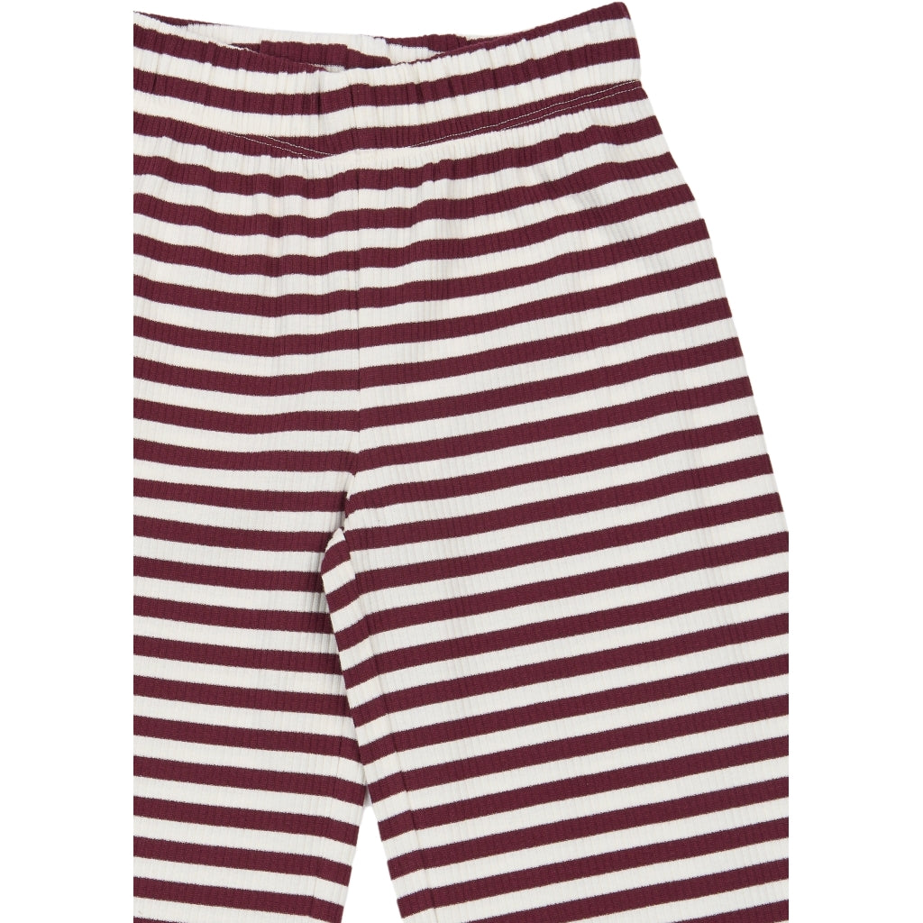 Loose Pants, Gardenia Striped
