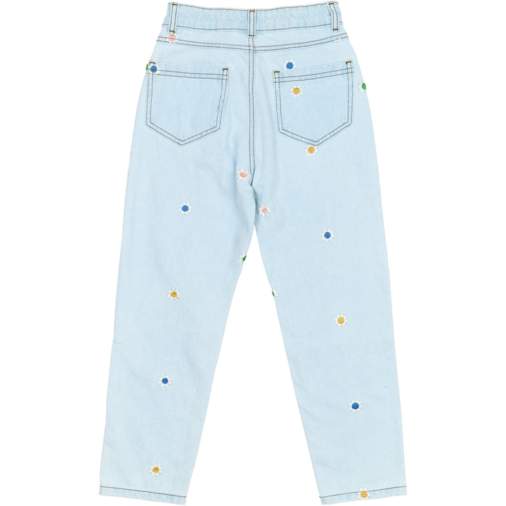 Buksur Blomstur - Mom Fit