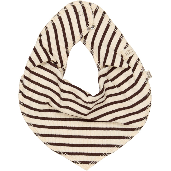 Bib 2-Pack, Chestnut Striped