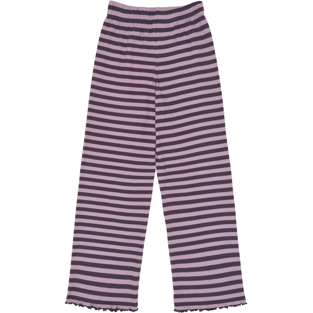 Loose Pants, Sweet Grape Striped