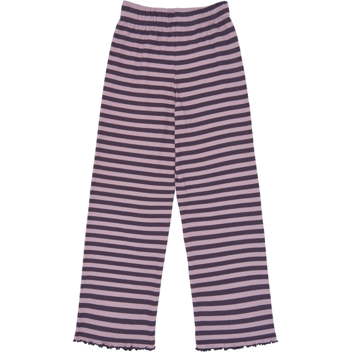 Loose Pants, Sweet Grape Striped