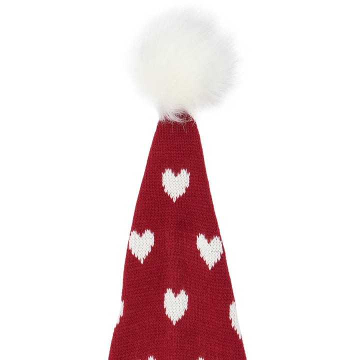 Holiday Long Hat, Hearts