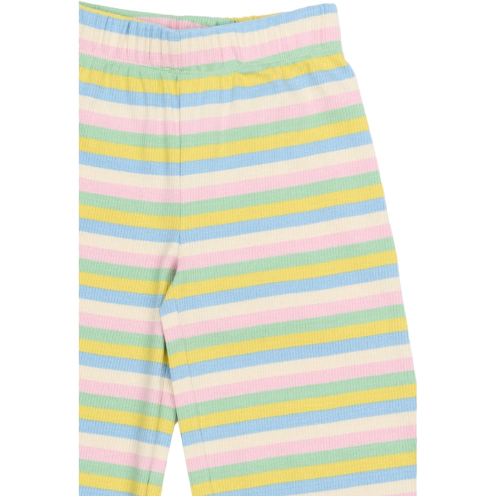 Wide Rib Pants, Multi Striped