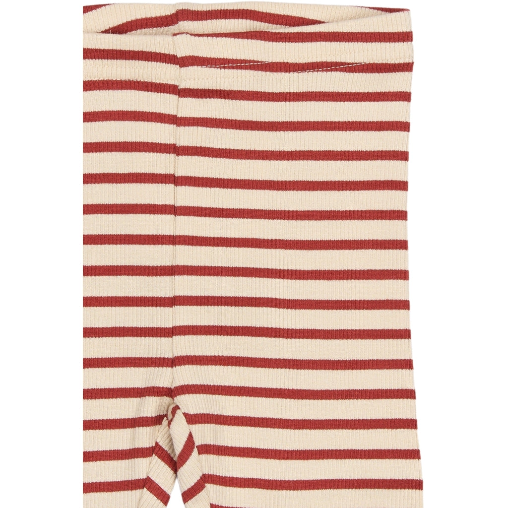 Leggings, Cinnabar Striped