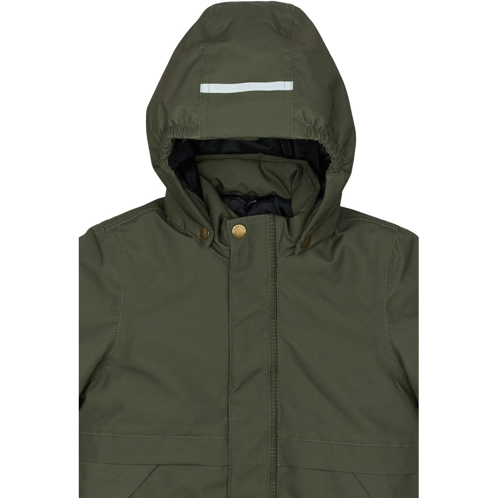 LED light Vetrarjakki - Olive Night