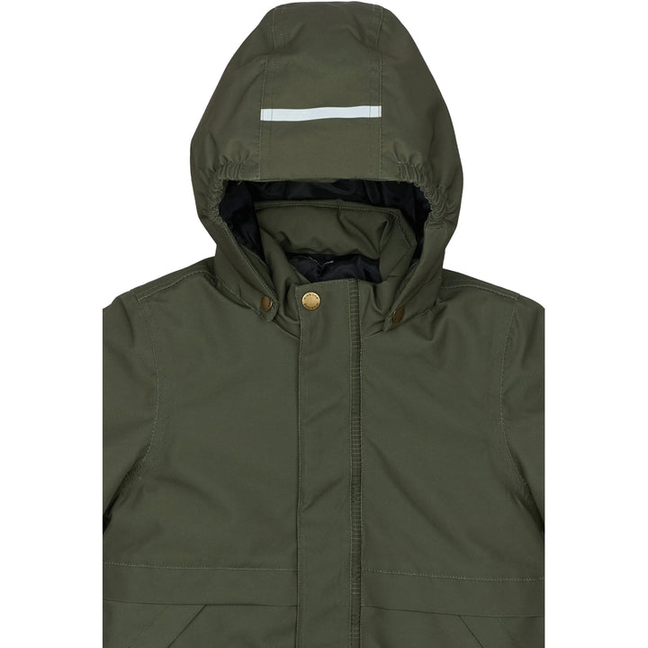 LED light Vetrarjakki - Olive Night