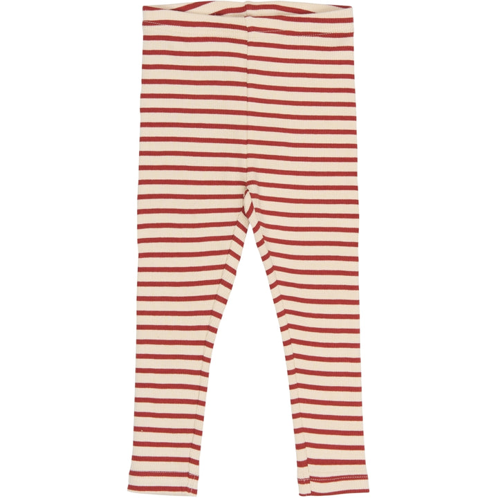 Leggings, Cinnabar Striped