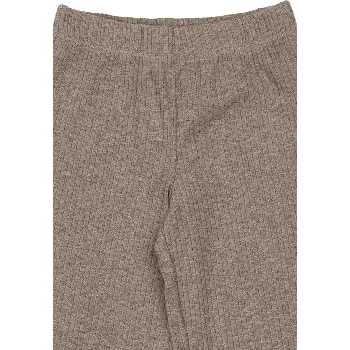 Rib Pants, Taupe Gray