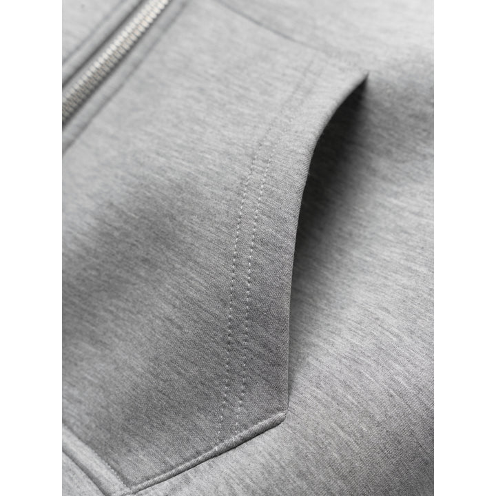 Hohen Scuba Zip Hood, Grey Melange