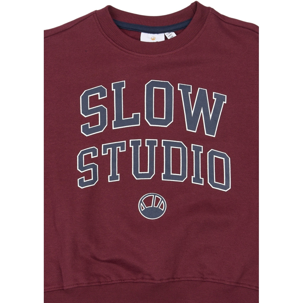 Sweatshirt, Burgundy
