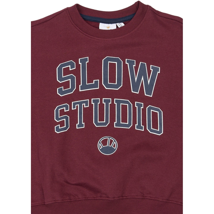Sweatshirt, Burgundy
