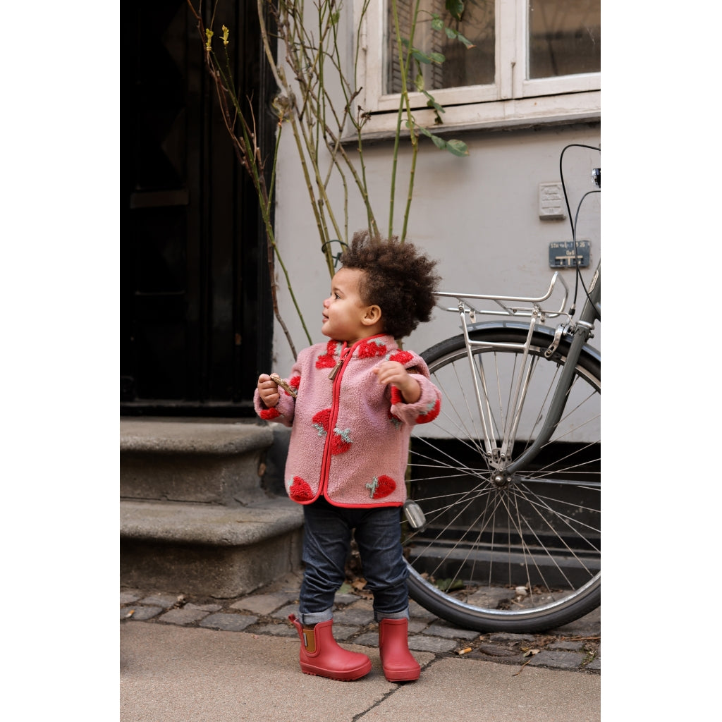 Teddy Jacket, Strawberry
