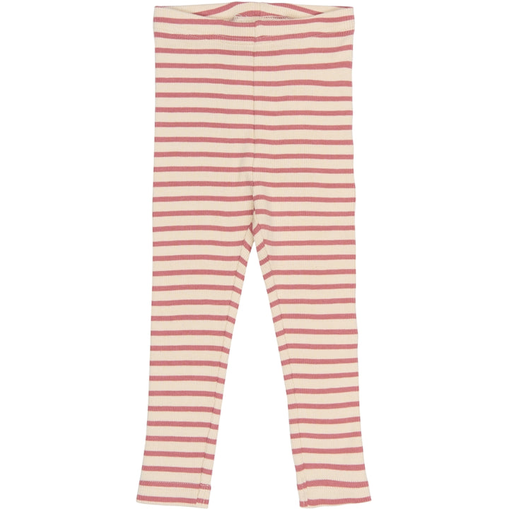 Leggings, Dusty Rose Striped
