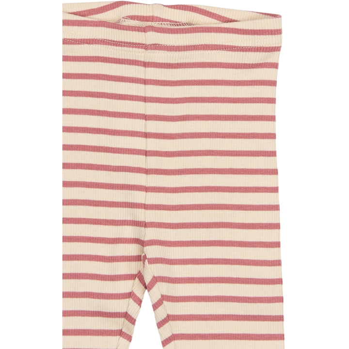 Leggings, Dusty Rose Striped
