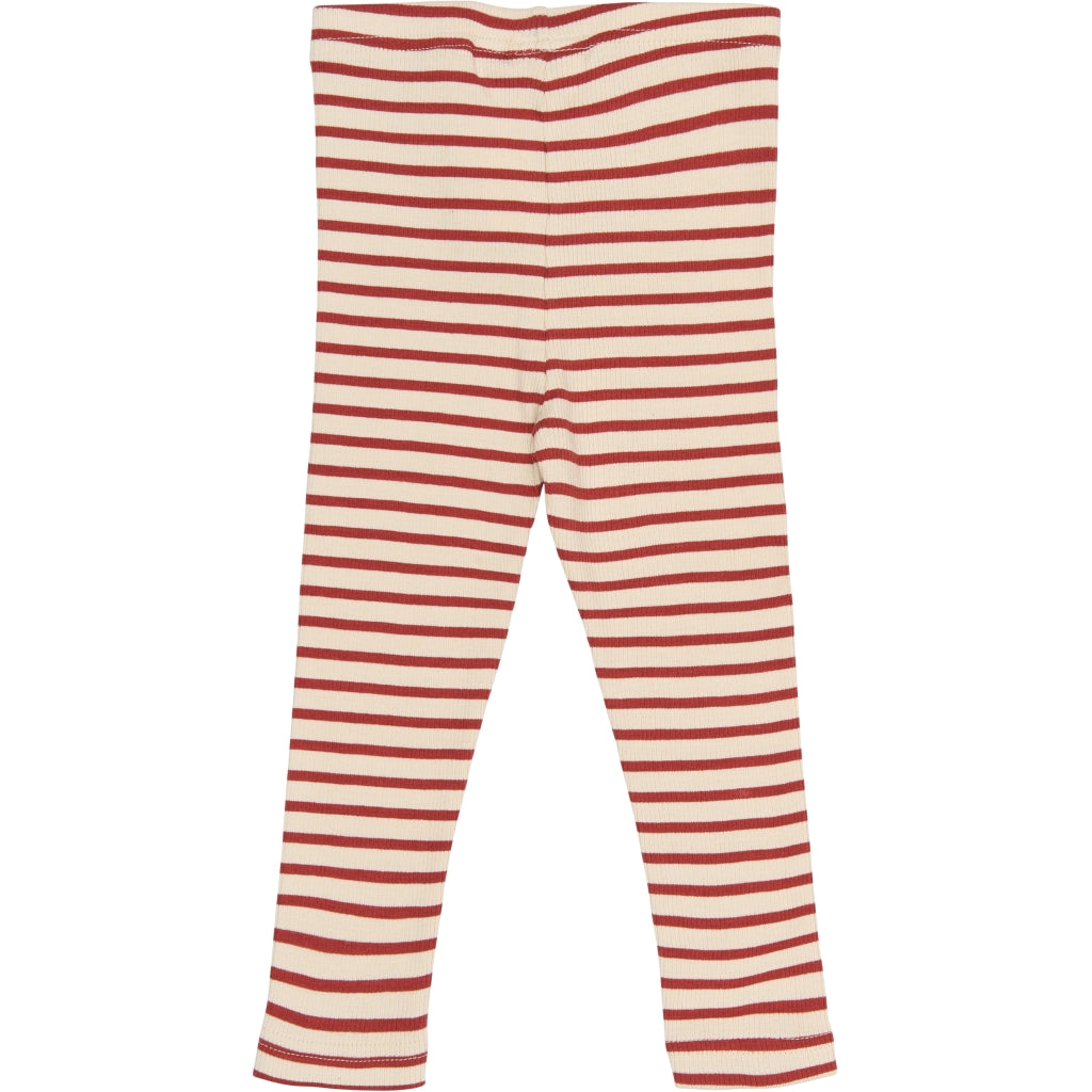 Leggings, Cinnabar Striped