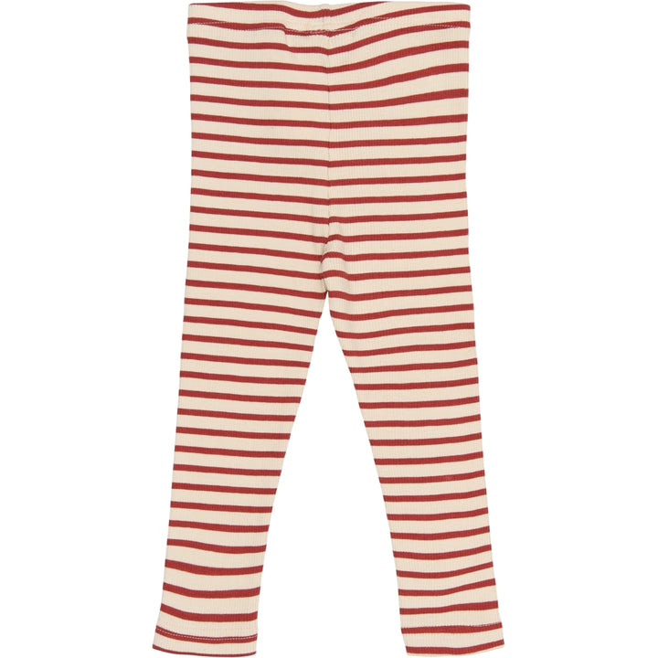 Leggings, Cinnabar Striped