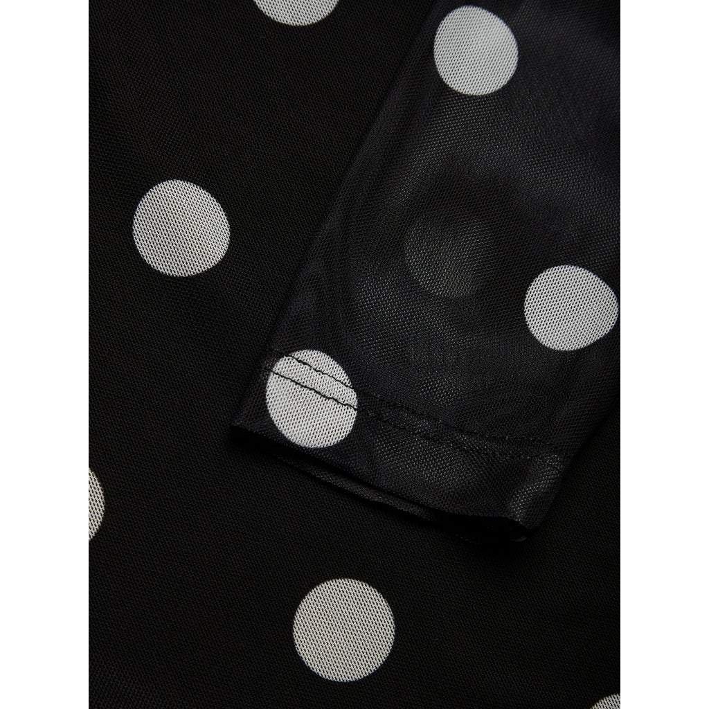 Hali Mesh Top, Black