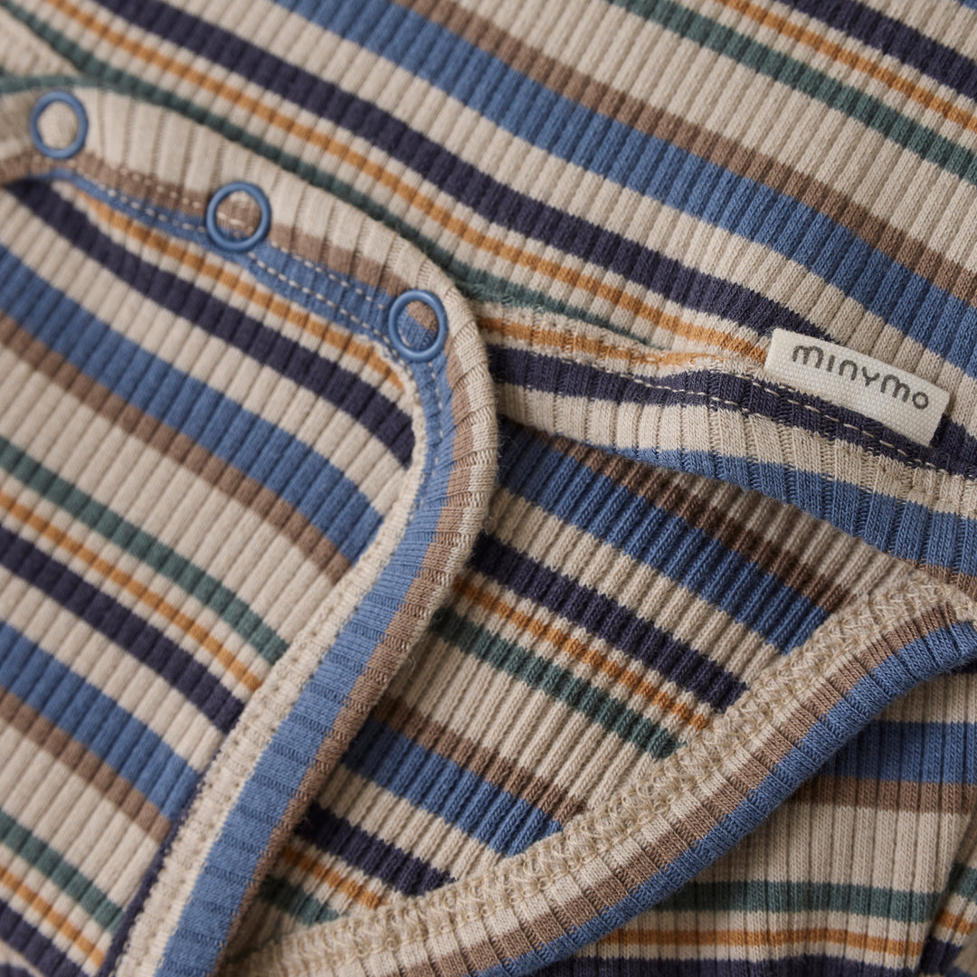 Body V/ Rib, China Blue