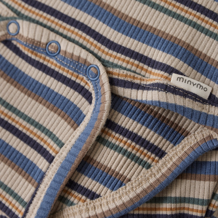 Body V/ Rib, China Blue