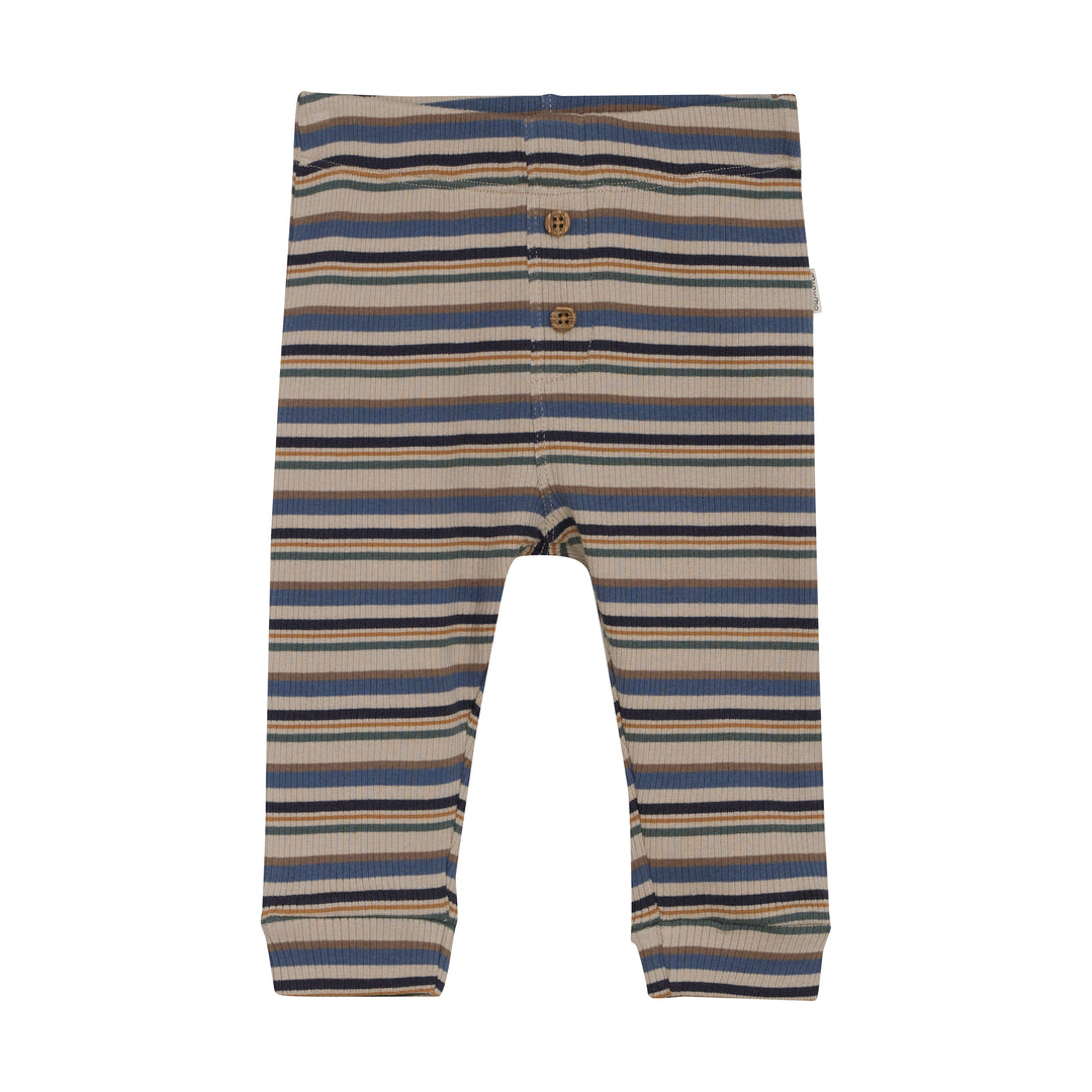 Buksur V/ Rib, China Blue