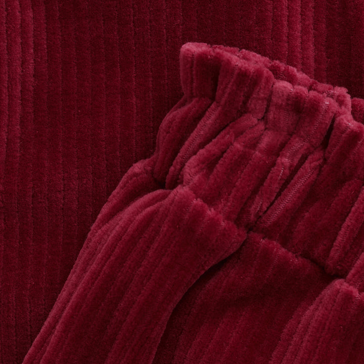 Buksur, Velour - Rio Red