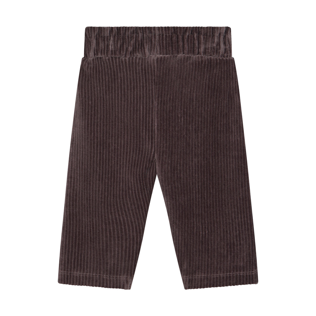 Pants Velour, Plum Truffle