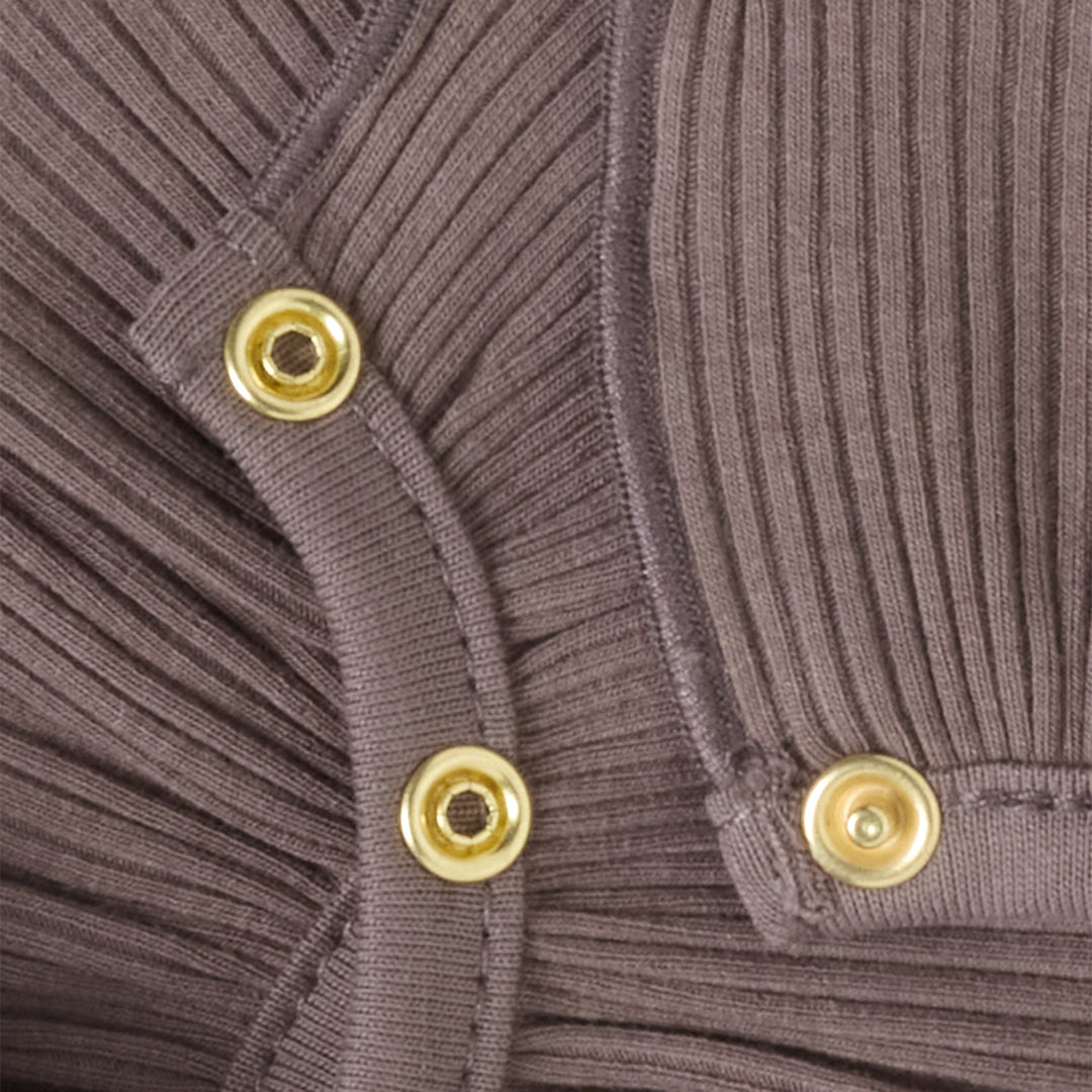 Collar Rib, Plum Truffle
