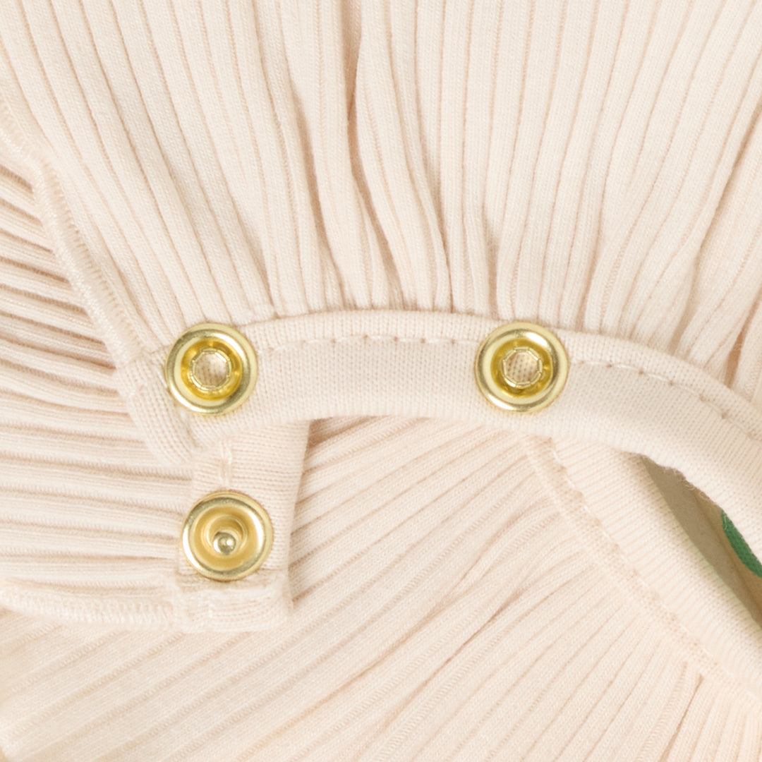 Collar Rib, Pink Tint